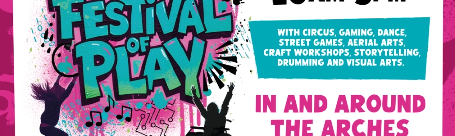 A4 landscape festival of play