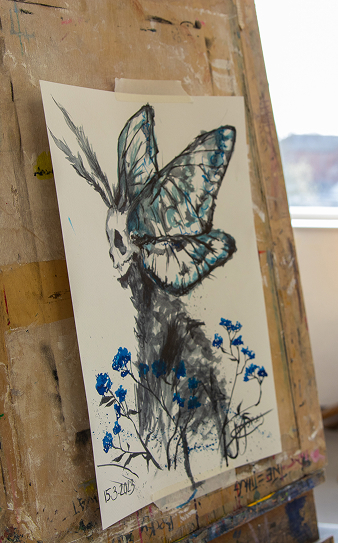 Picture of students artwork