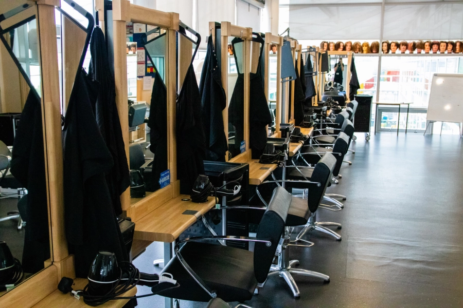 Fusion Salon hairdressing facilities